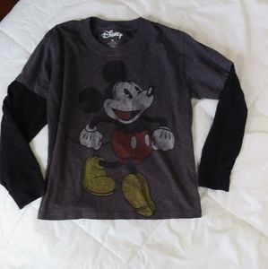 Disney Mickey Mouse Long Sleeve Shirt